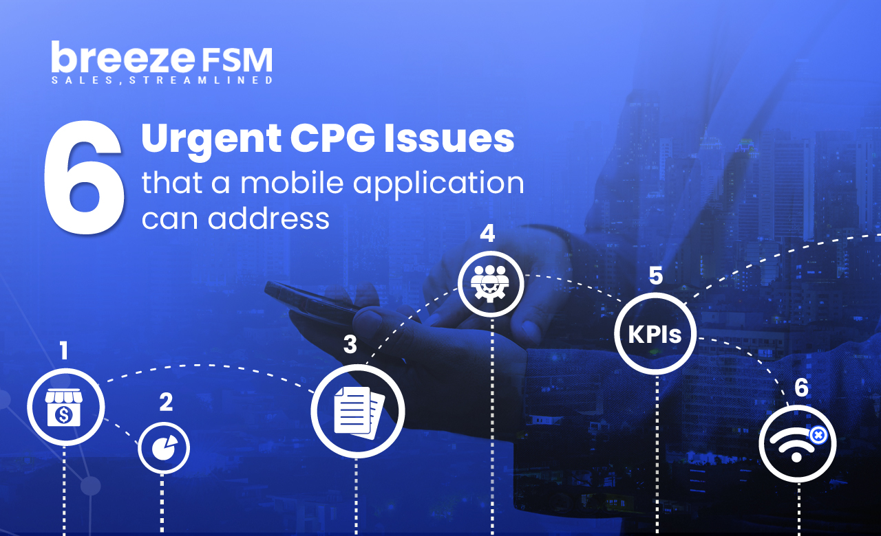 You are currently viewing Six urgent CPG issues that a mobile application can address